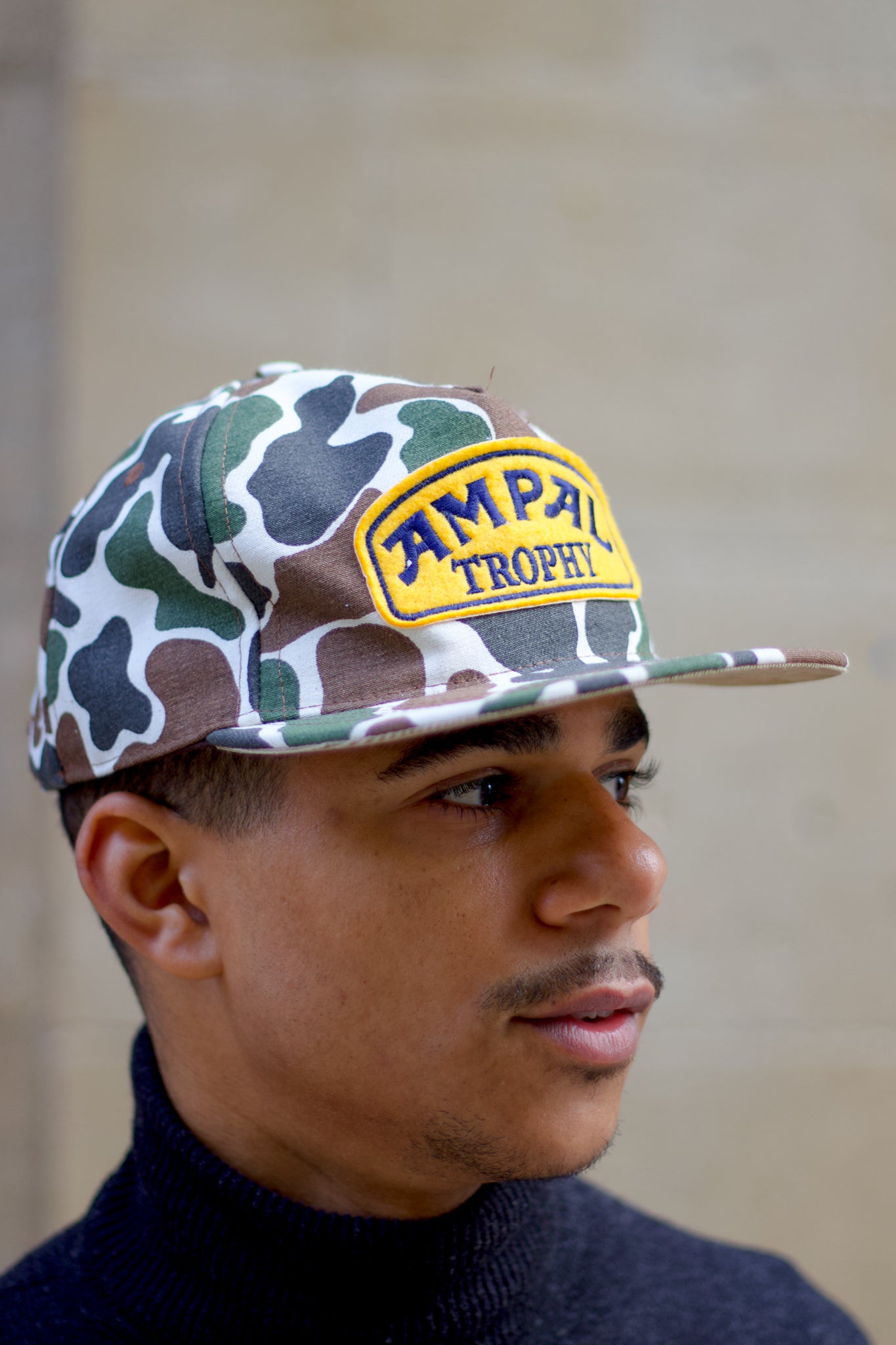 Cap Strapback USA Ampal Trophy Camo bleubrut