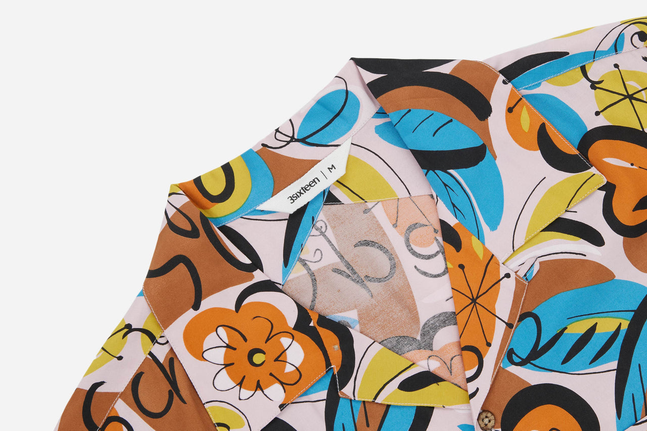 Vacation Shirt - Tropical Print