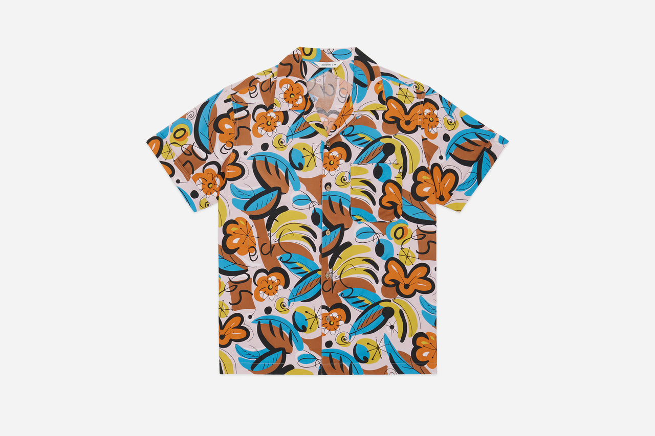 Vacation Shirt - Tropical Print