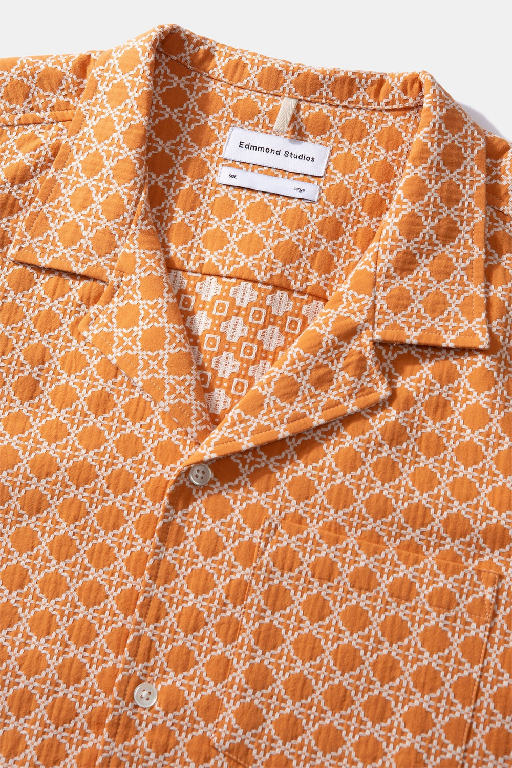 Artisan Shirt SS - Plain Orange