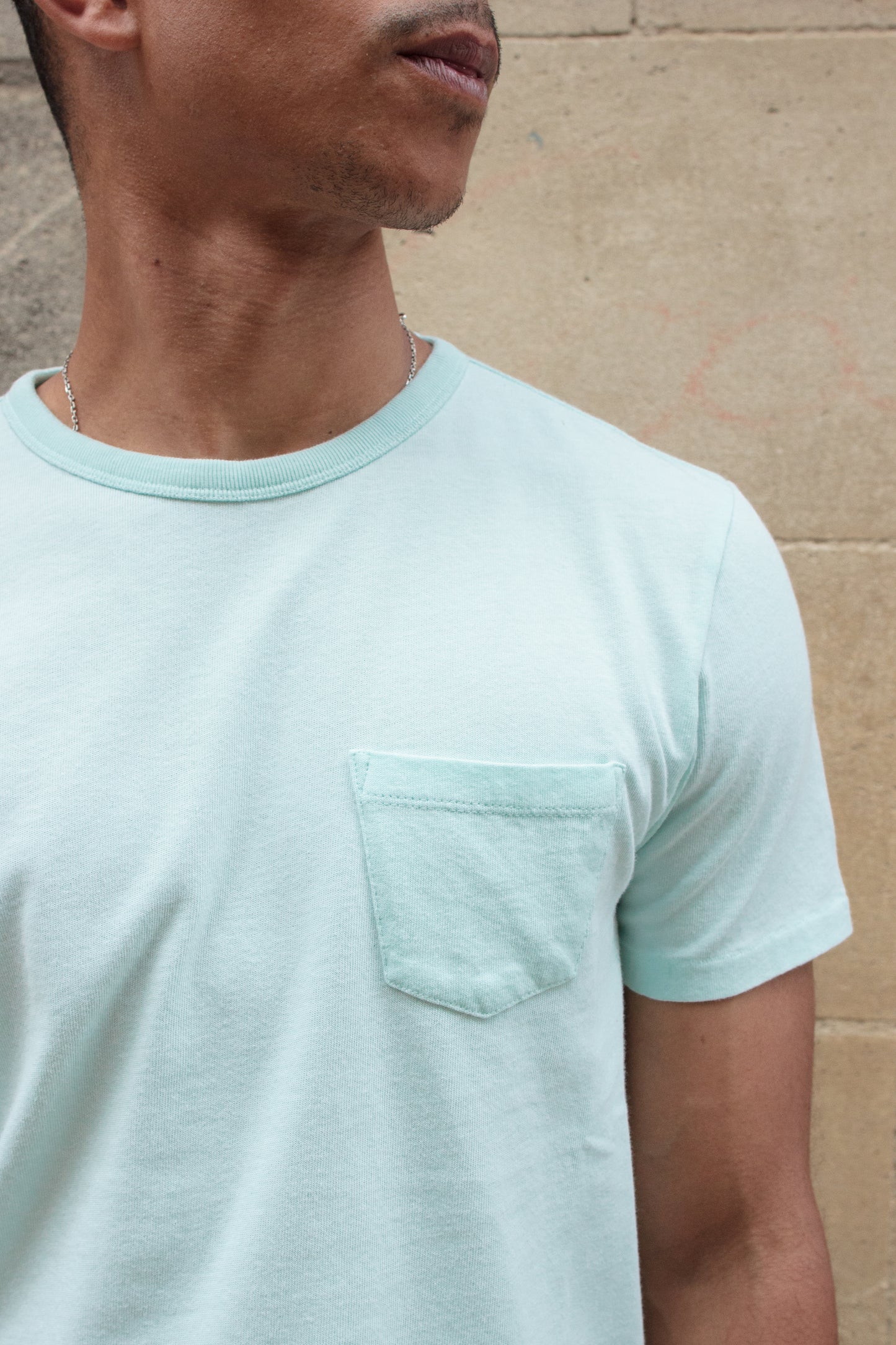 BT-01 Pocket Tee Heavy Jersey - Mint