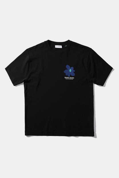 Botanic Tee - Plain Black