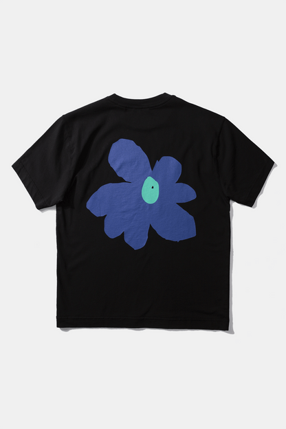 Botanic Tee - Plain Black