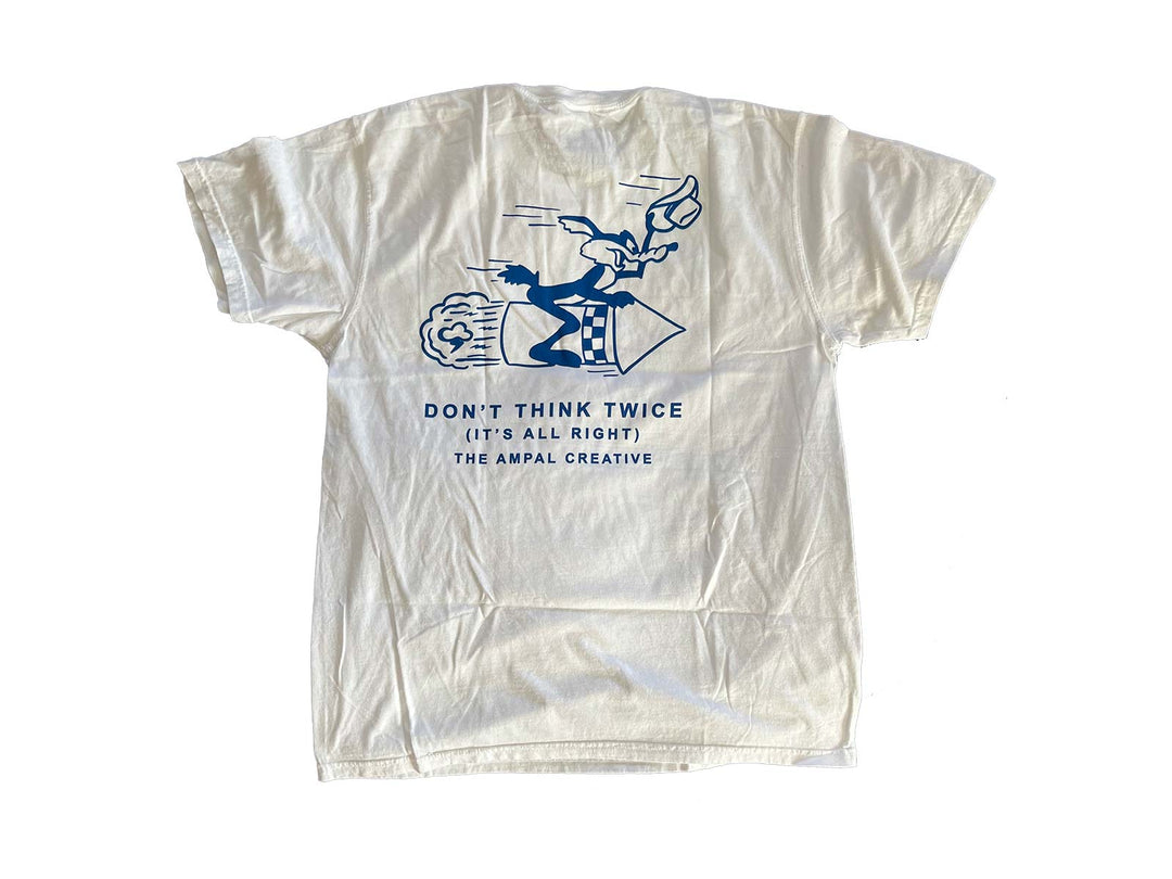 Ampal Tee - Don't Think Twice - White