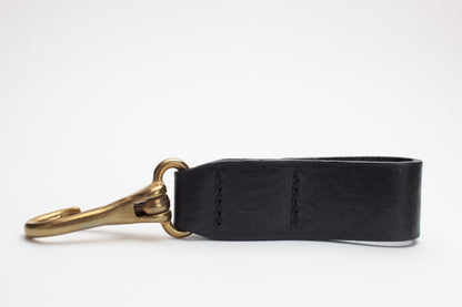 Leather Key Fob - Black