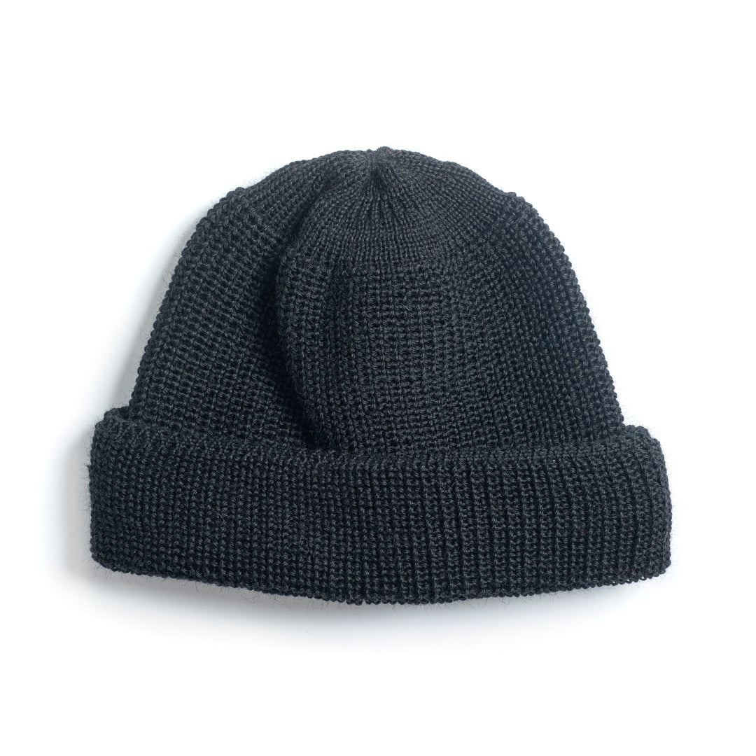 Mechanic Beanie Virgin Wool - Black