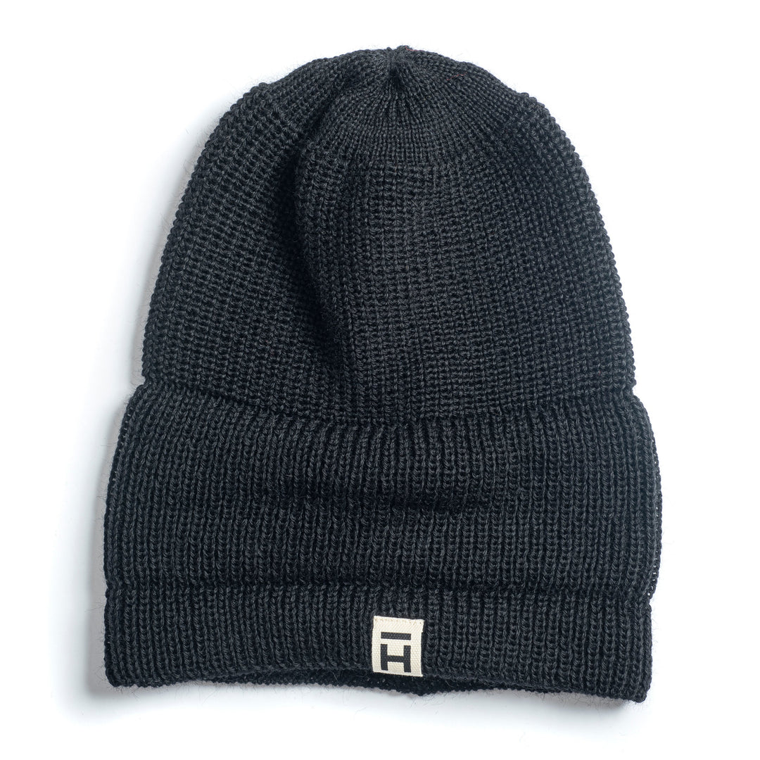 Mechanic Beanie Virgin Wool - Black