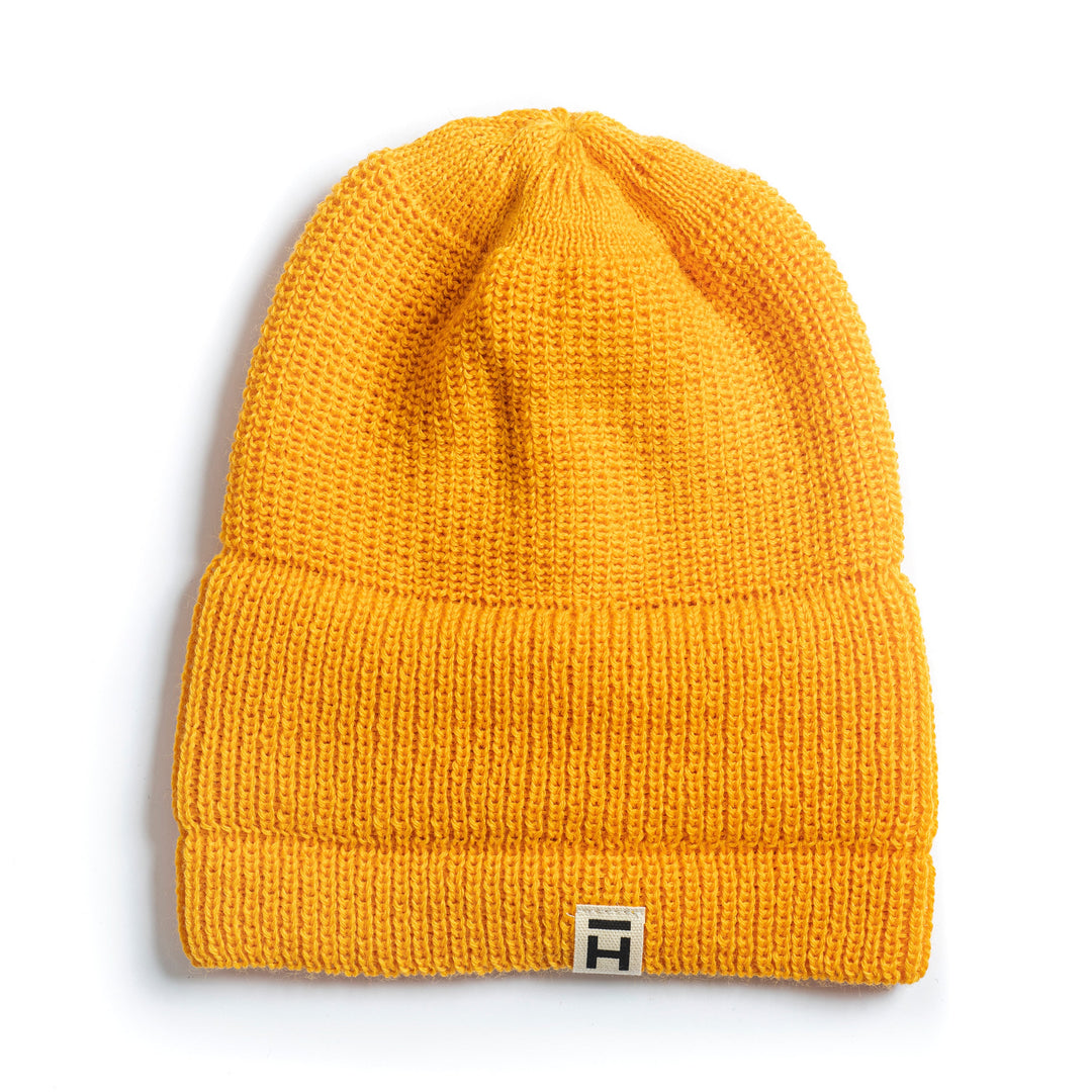 Mechanic Beanie Virgin Wool - Golden