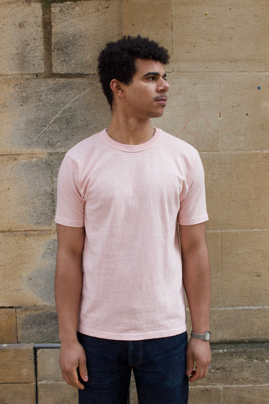 N°8 Slub Nep T-Shirt - Pink