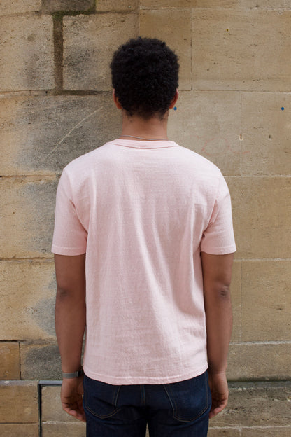 N°8 Slub Nep T-Shirt - Pink