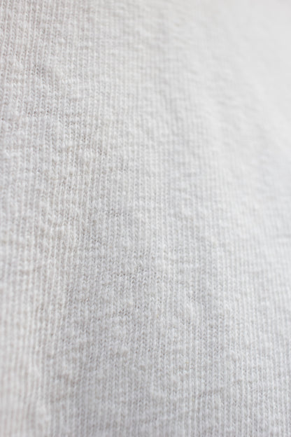 N°8 Slub Nep T-Shirt - White
