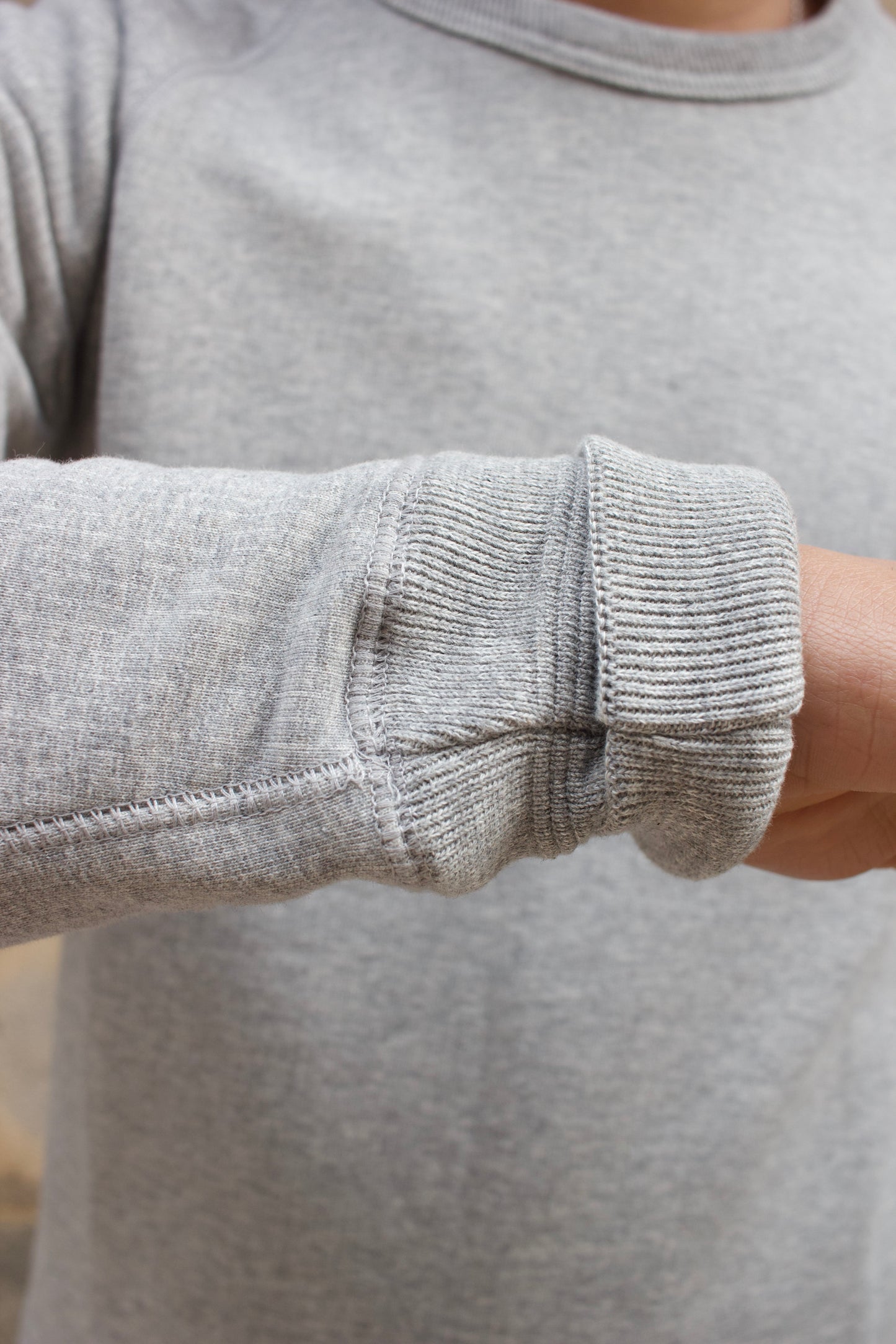 Training Sweater Merino / Cotton - Battleship Grey