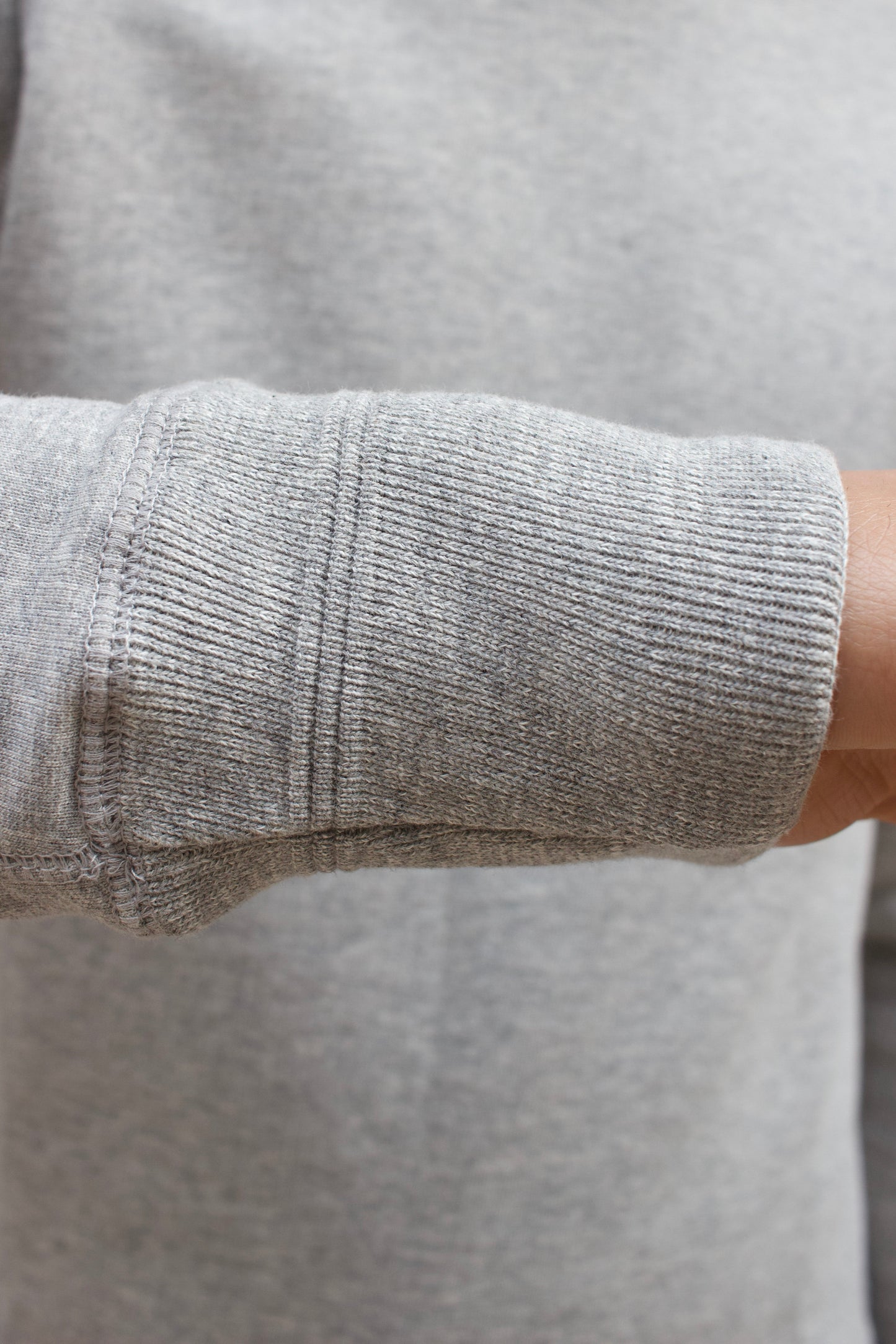 Training Sweater Merino / Cotton - Battleship Grey