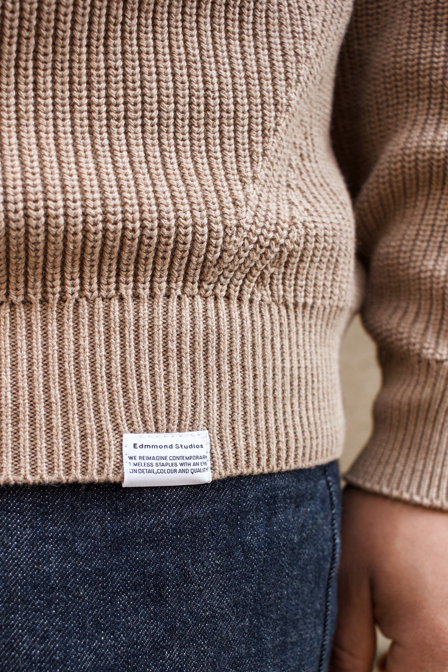 Grill Sweater - Plain Brown