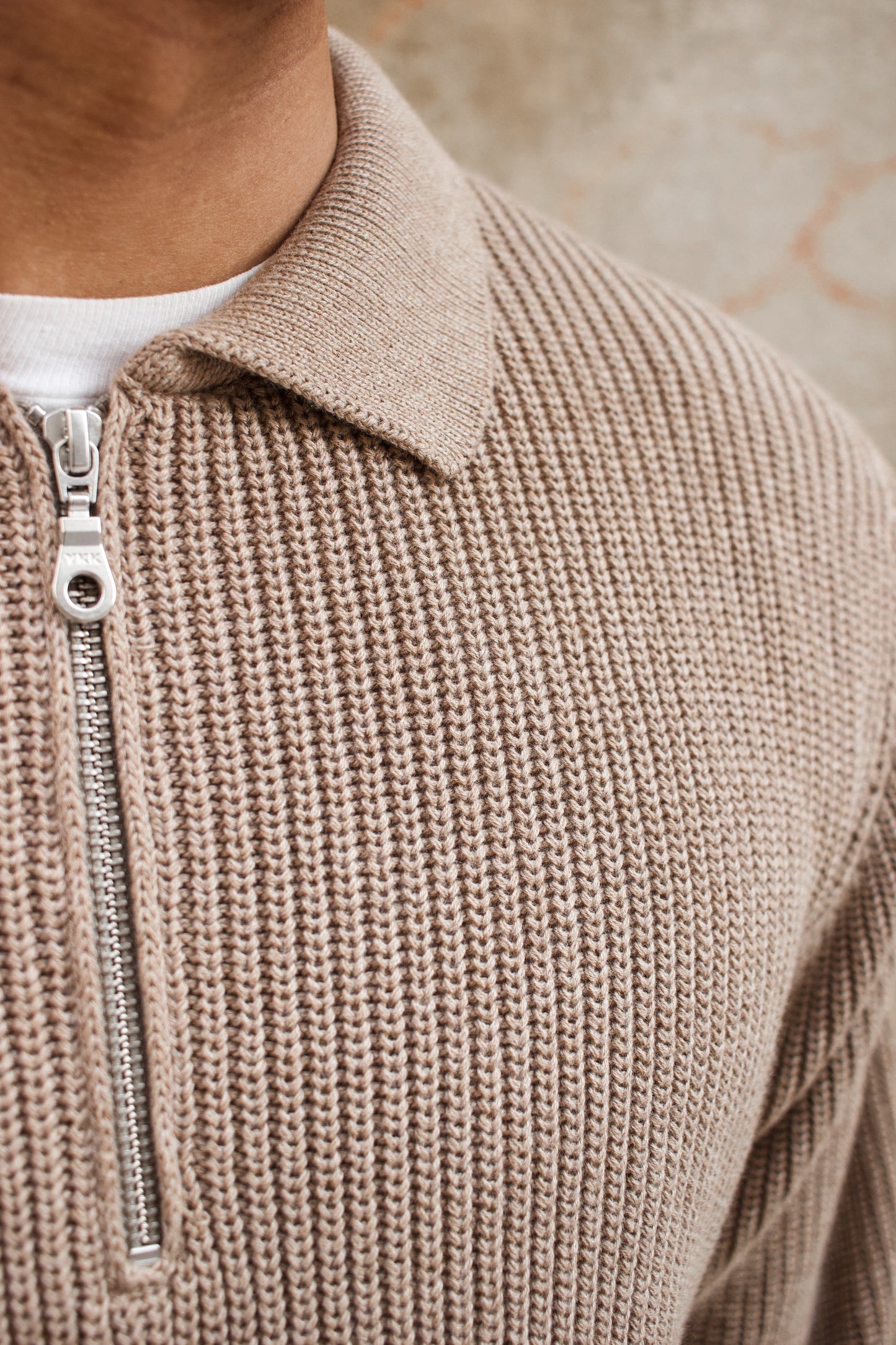 Grill Sweater - Plain Brown