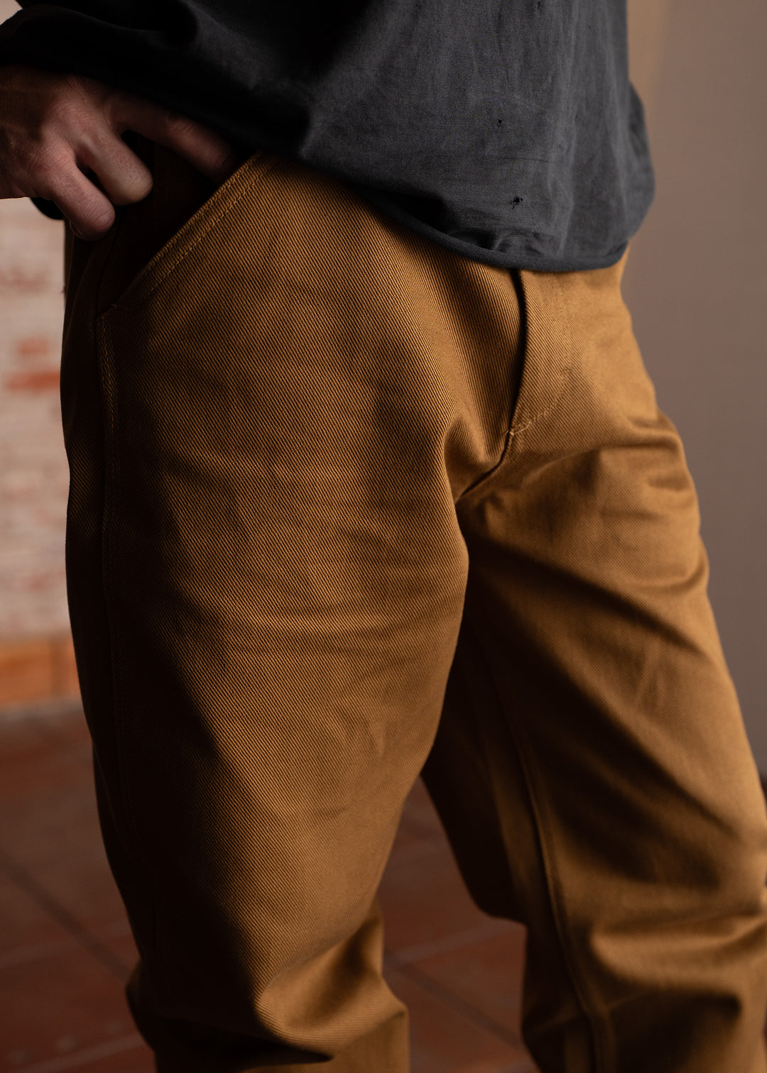 Harrison Heavy Twill Pant - Tan