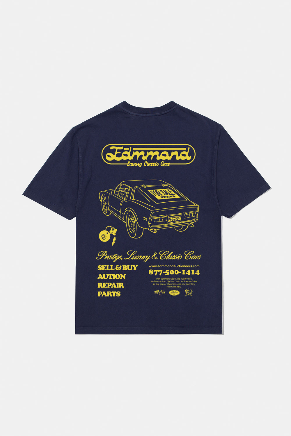 Luxury Car Tee - Navy