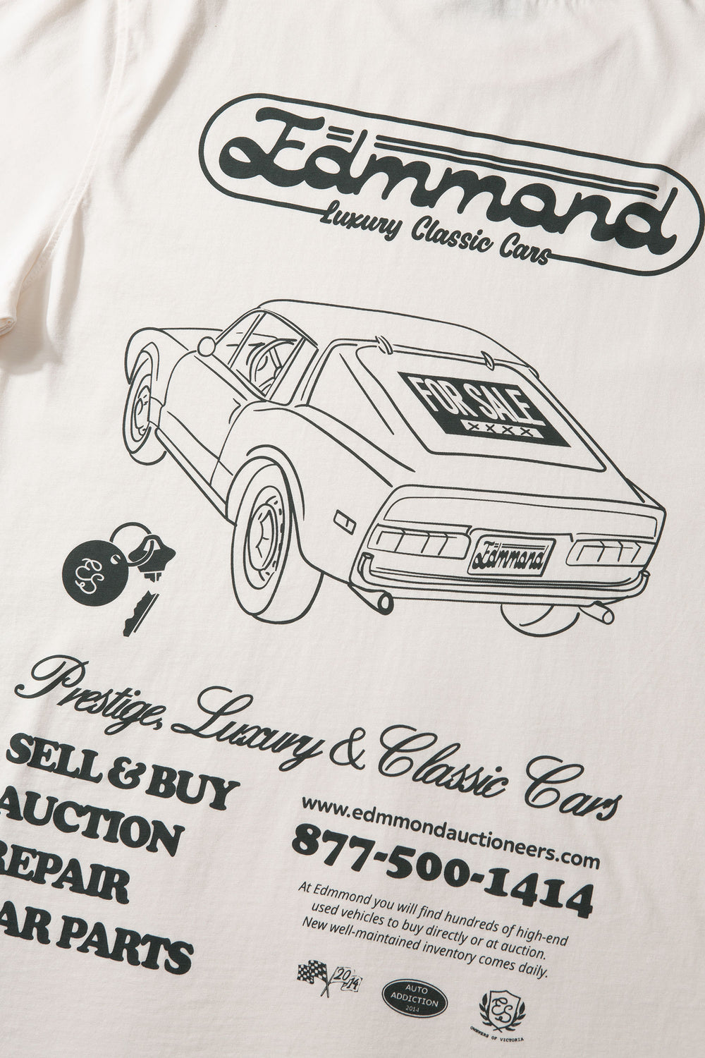 Luxury Car Tee - Off White