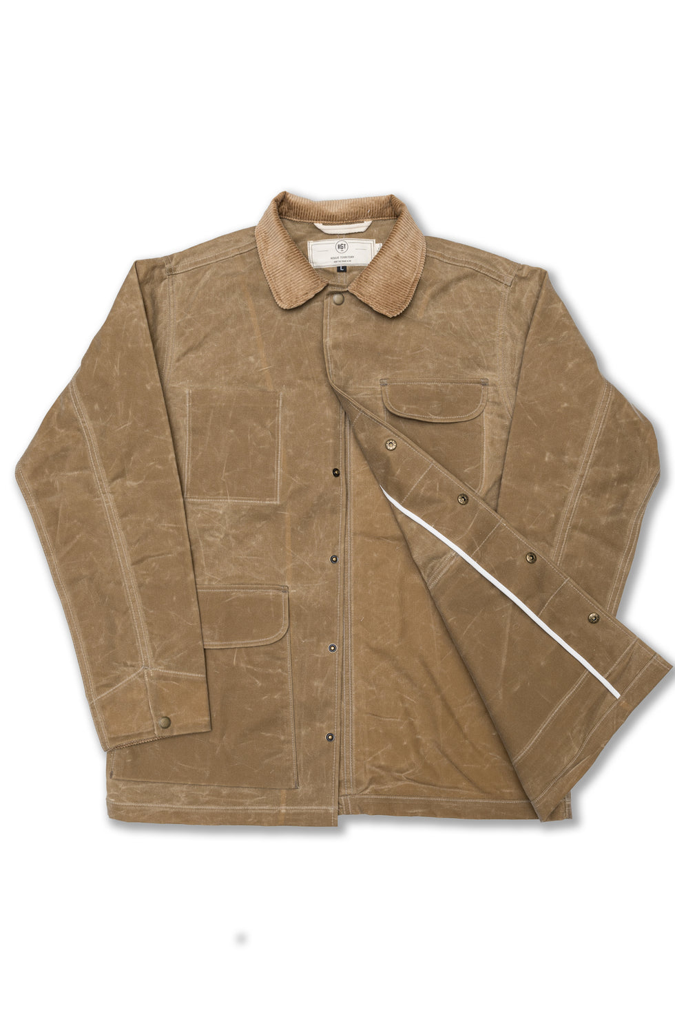 Hunter Supply Jacket Waxed Canvas - Tan Ridgeline