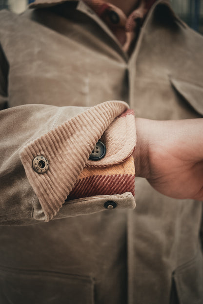 Hunter Supply Jacket Waxed Canvas - Tan Ridgeline