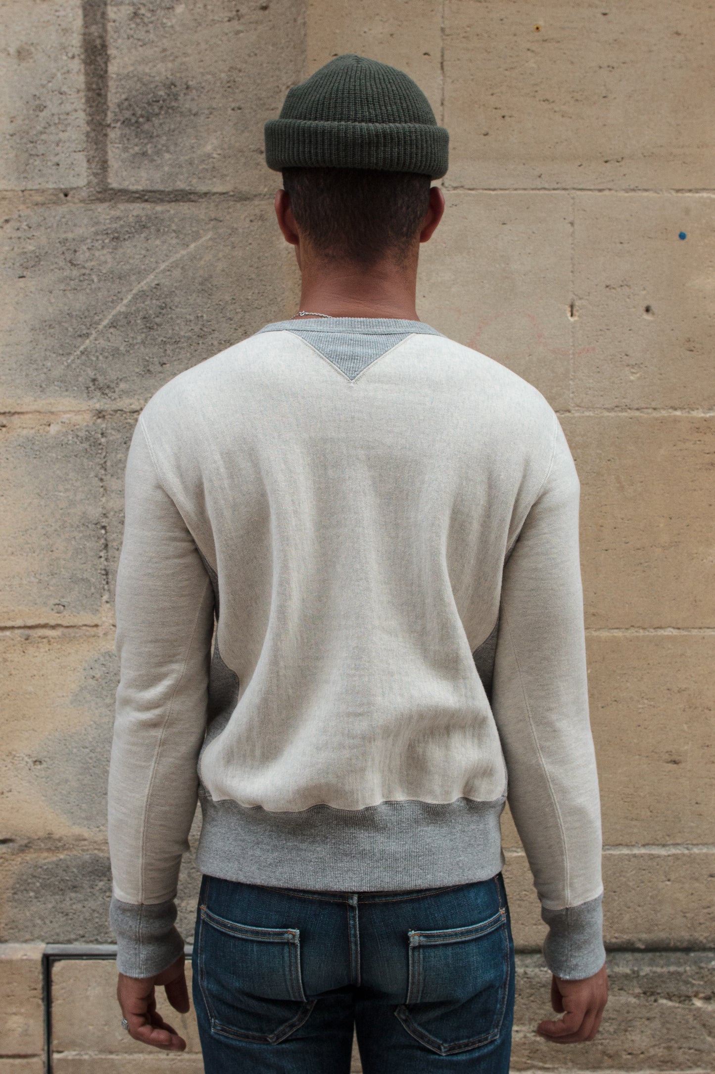 Purcara Purcara Sweatshirt - Oatmeal / Grey