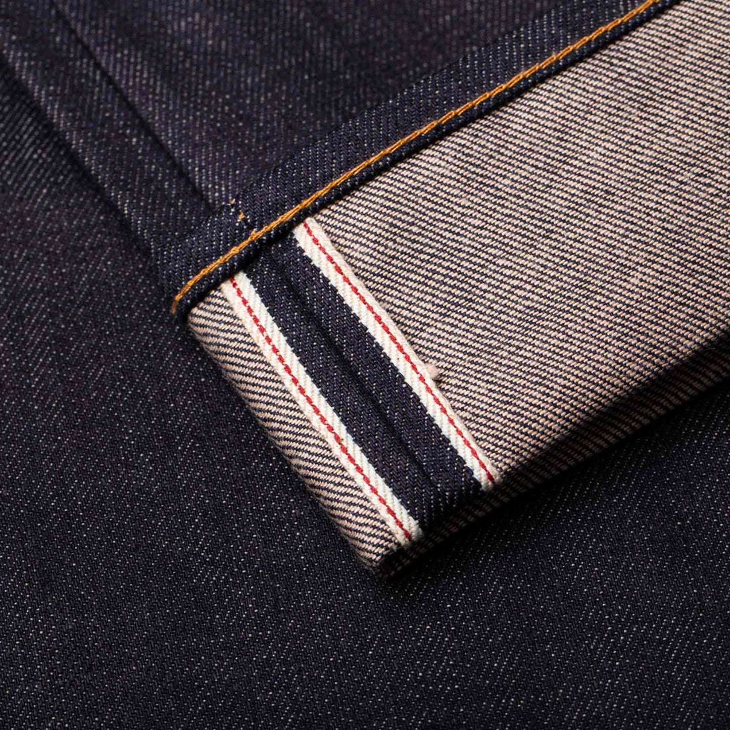 B-02 Regular - 13oz. Brown Cotton Selvedge