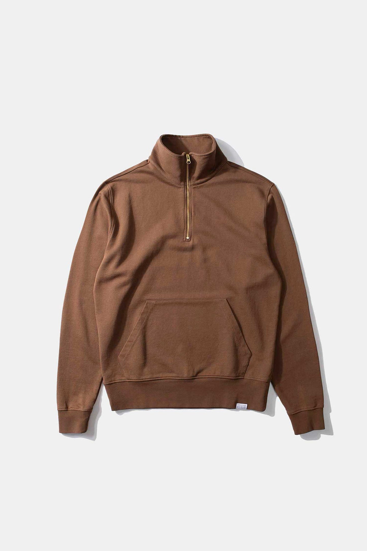 Page Zip Sweater - Plain Brown