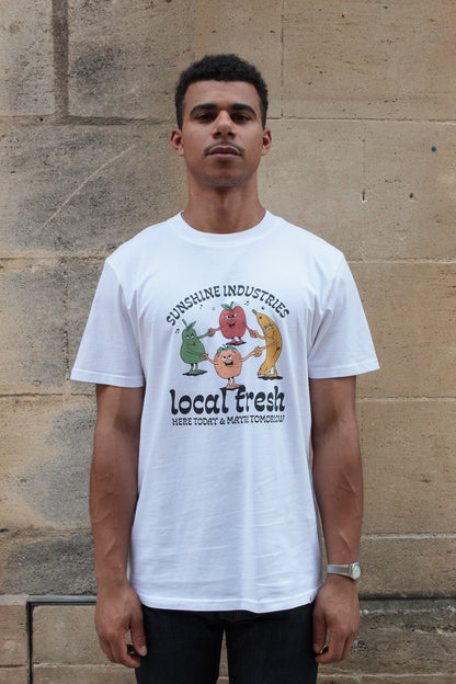 Local Fresh Plain White Tee