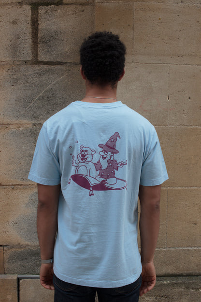 Magician Tee - Plain Light Blue