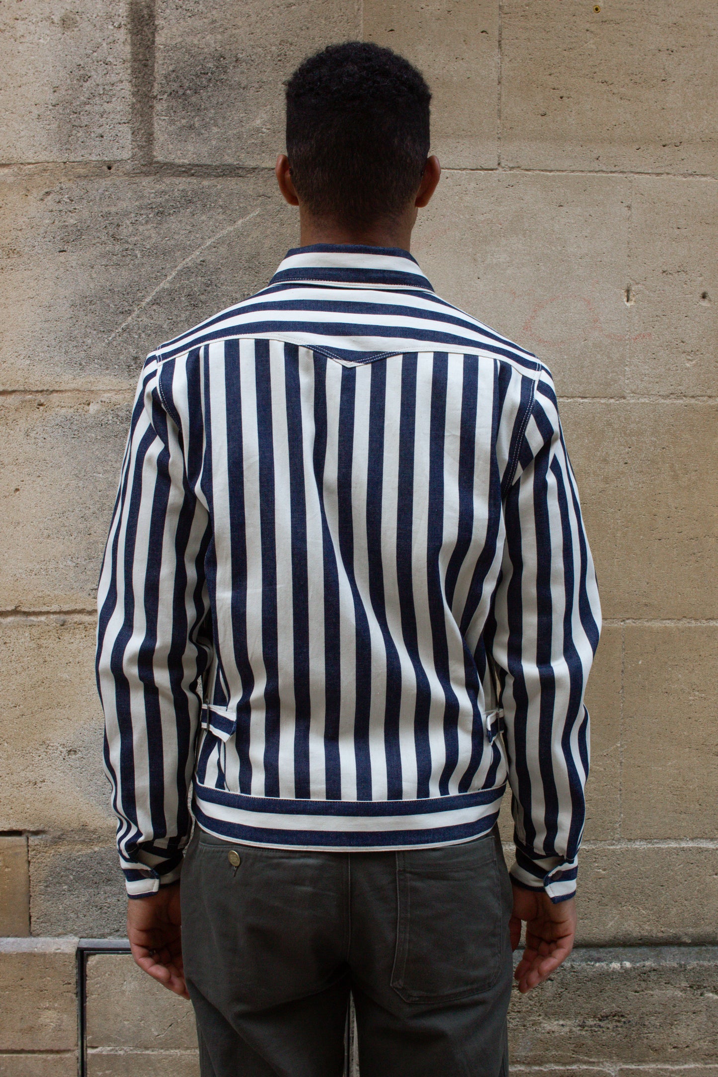 Alcorn Stripe Reversible Jacket