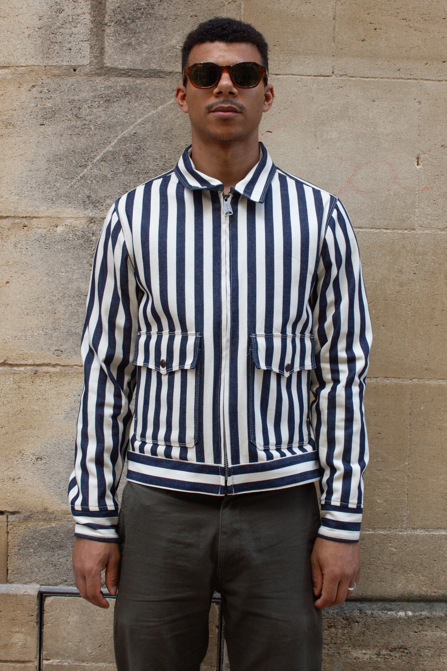 Alcorn Stripe Reversible Jacket