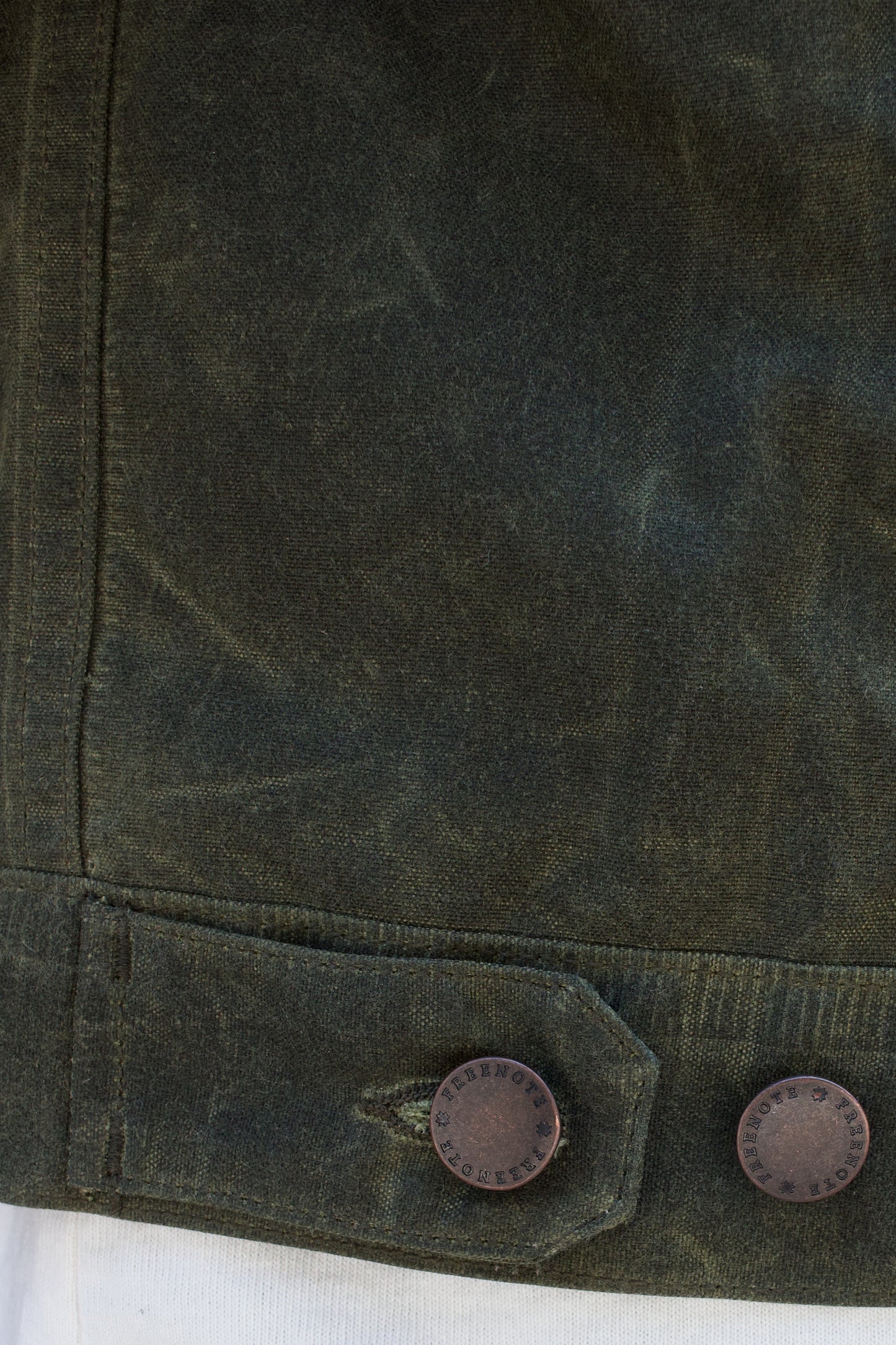 Riders Jacket Waxed Canvas  RJ-1 - Olive