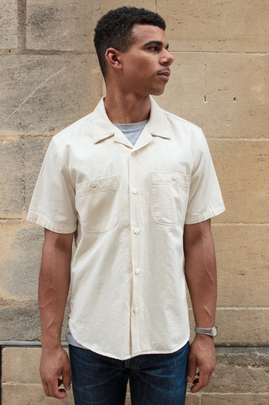 Dayton Shirt SS - Natural