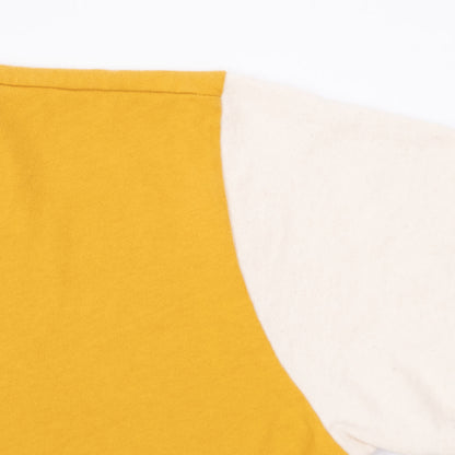 Ringer Tee SS - Mustard / Natural