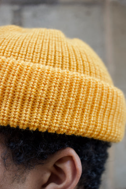 Mechanic Beanie Virgin Wool - Golden