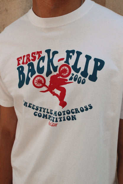 Tubular Tee - Back Flip - Off White