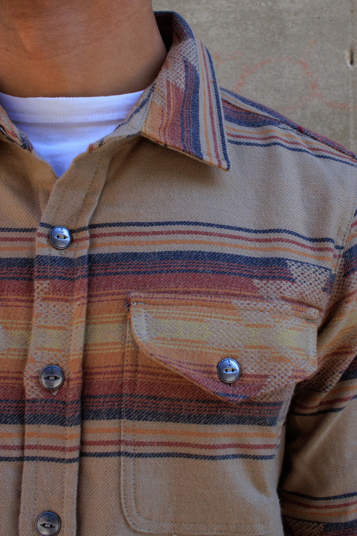 Klamath Shirt - Natural Jacquard