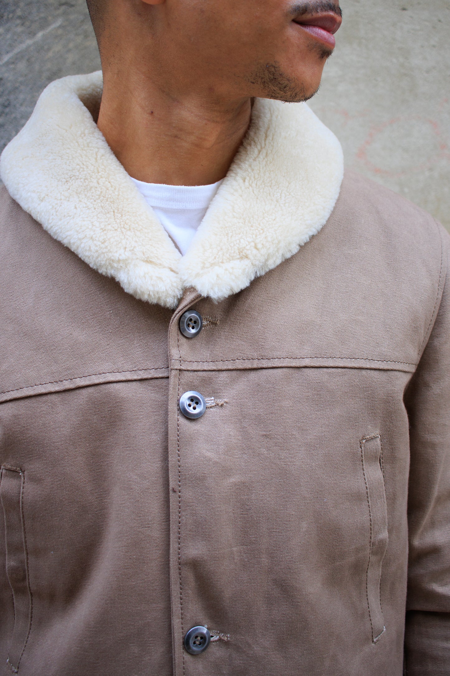 Lincoln jacket - Field Tan - Waxed Canvas