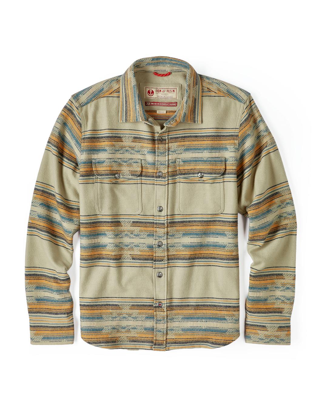 Klamath Shirt - Grey Jacquard