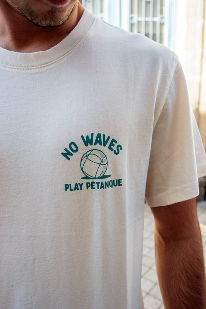 Petanque Tee - Ecru