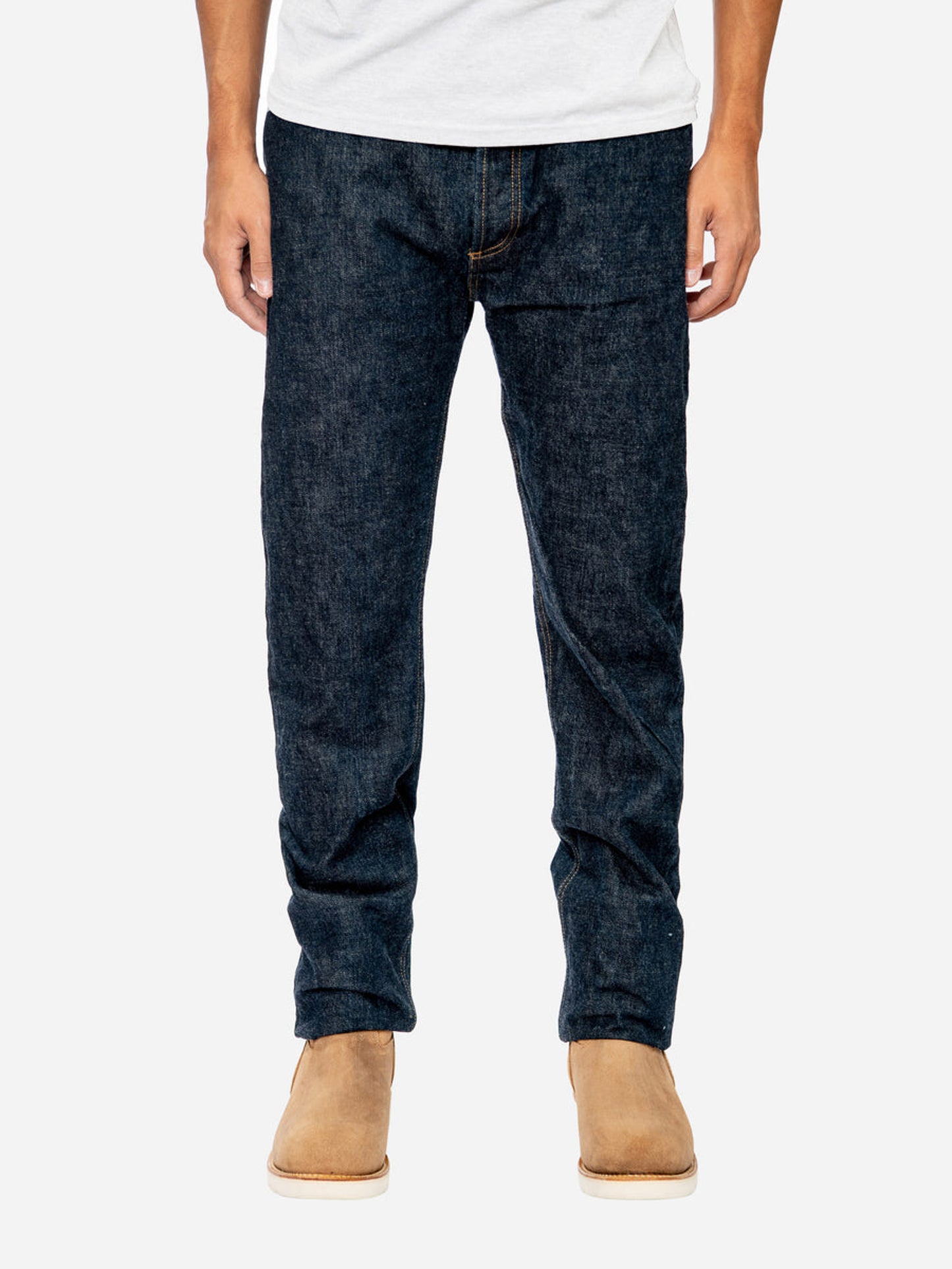 CT⁠-⁠100xk Classic Tapered Jeans -⁠ Rinsed Indigo Kibata