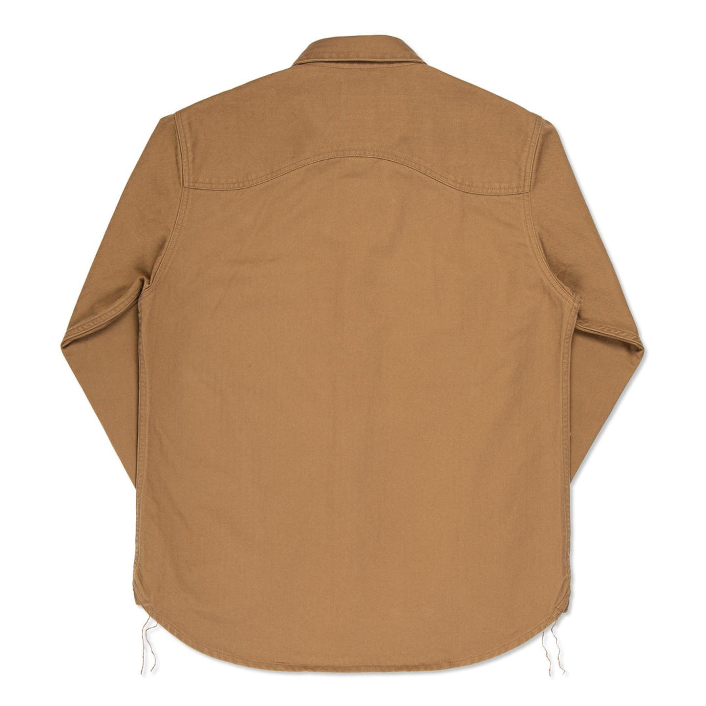 BWS-02 - Utility Shirt - 8oz Brown Herringbone