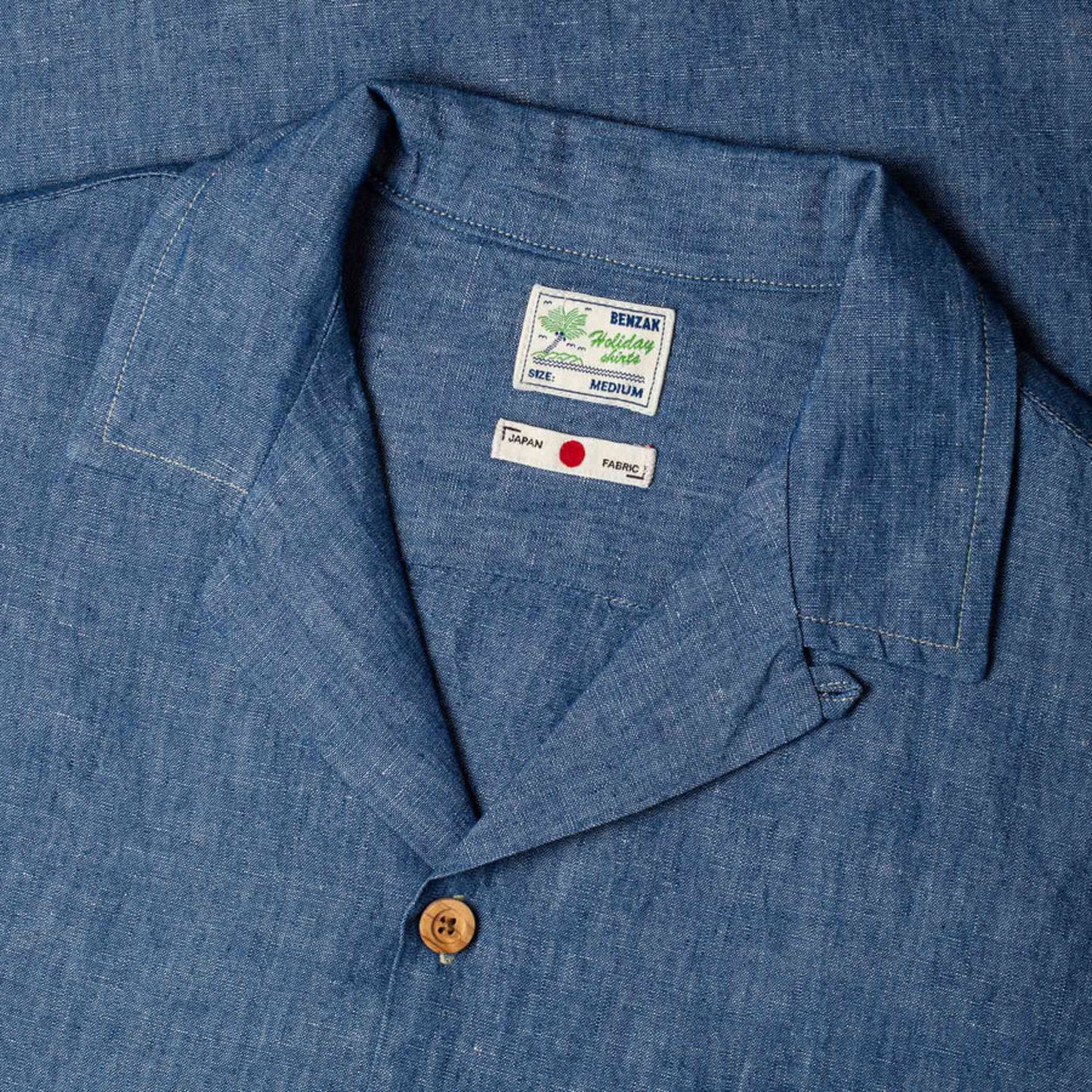 BSS-01 Holiday Shirt - 5oz cotton & linen chambray