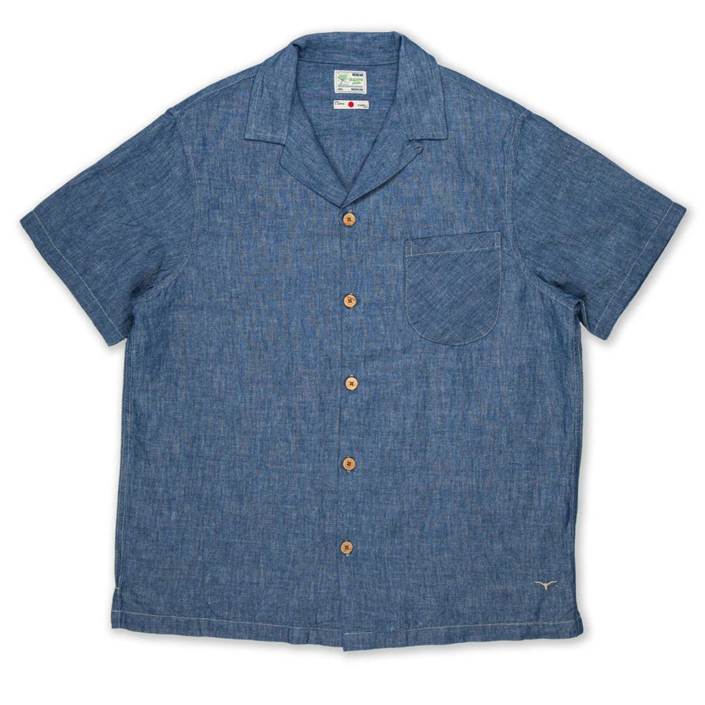 BSS-01 Holiday Shirt - 5oz cotton & linen chambray