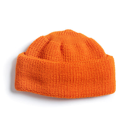 Mechanic Beanie Virgin Wool - Rescue Orange