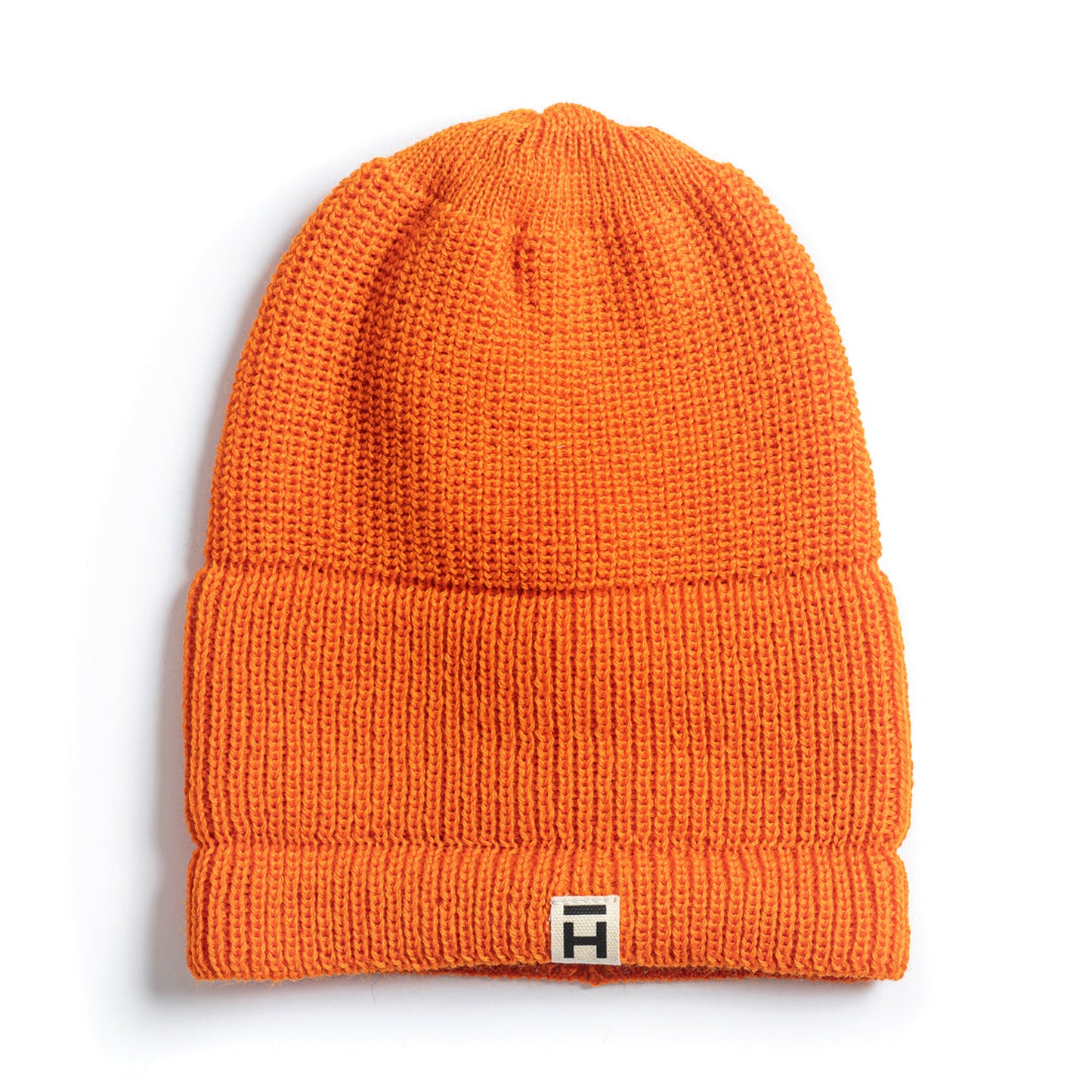 Mechanic Beanie Virgin Wool - Rescue Orange