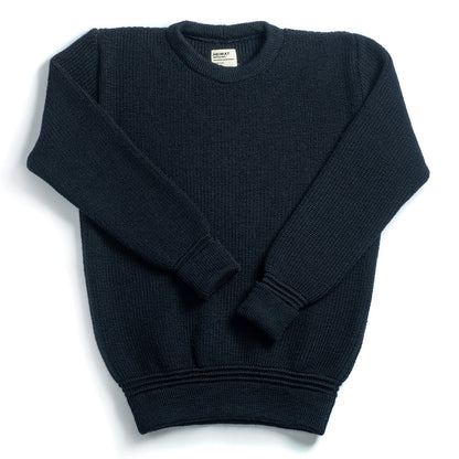Rundhals Sweater Virgin Wool - Ink Blue