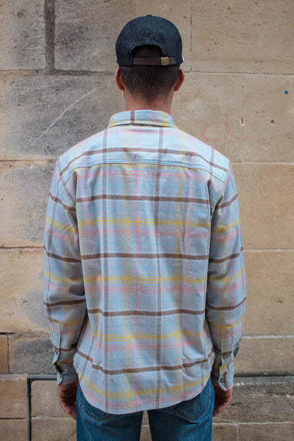 Big Sur Shirt - Grey / Pink Flannel