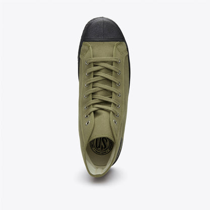 High Top Vulcanised - Military Green / Black Sole