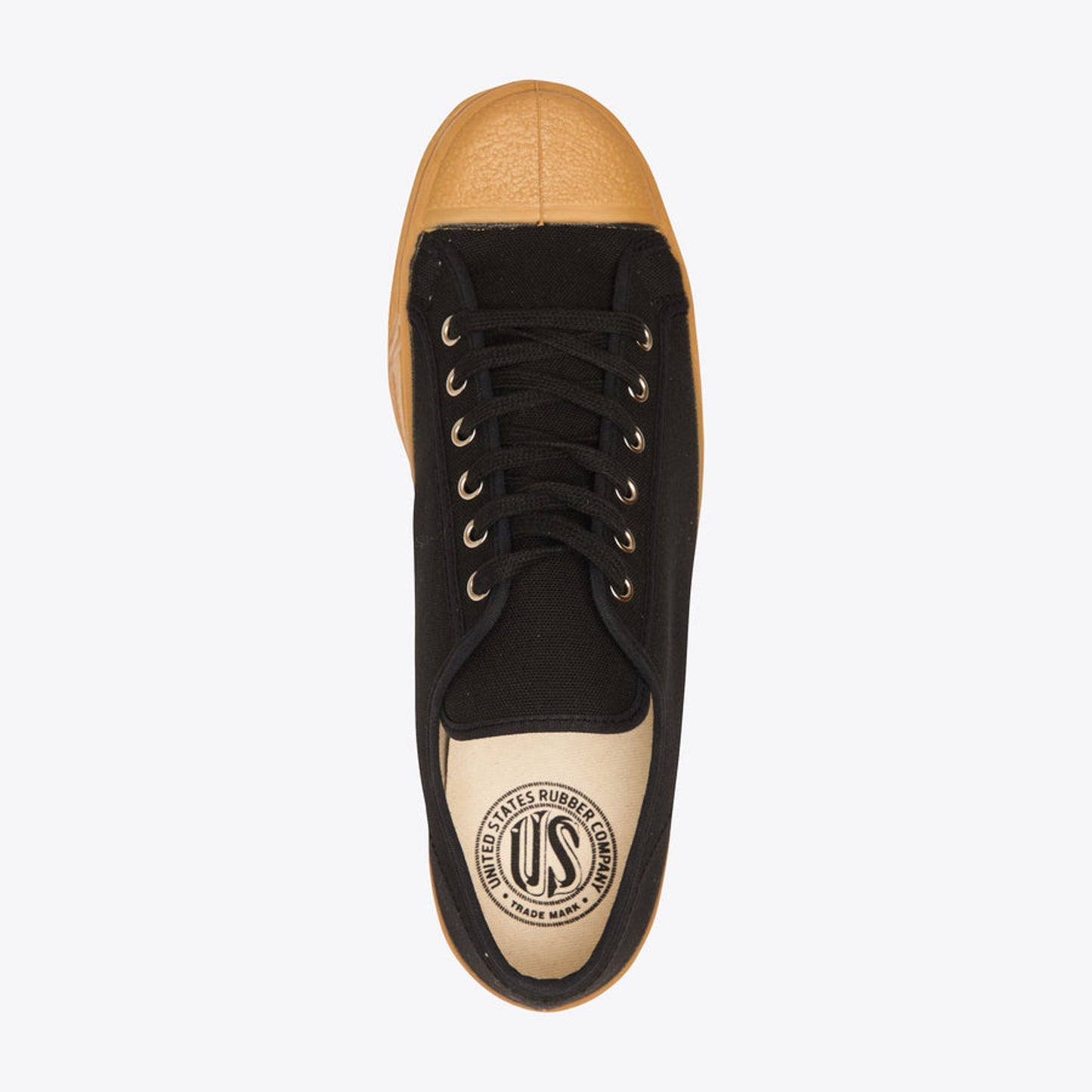 Low Top Vulcanised - Black / Coffee Sole